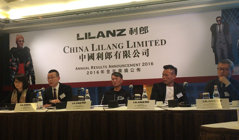 智通財(cái)經(jīng)獲悉，2016年度利郎收入為24.12億元人民幣(單位下同)，同比下跌10.3%;毛利為9.96億，同比下跌12.9%，毛利率41.3%;經(jīng)營利潤為6.63億，同比下跌16.5%;凈利潤5.4億，同比下跌13.6%，凈利率22.4%;每股基本盈利44.66分，同比下跌13.8%;末期每股派息22港仙，全年派40港仙。