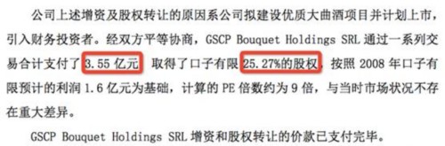 高盛宣布拟清仓口子窖：投资九年大赚40亿元 收益率达13倍 