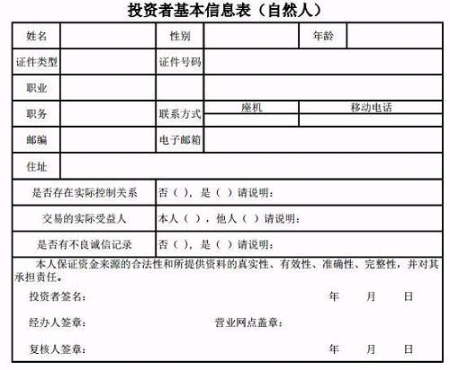 机构信息表 