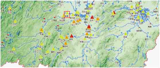 “長江2017年第1號洪水”波及區(qū)域