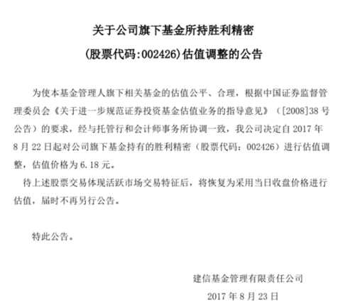 這家公司剛公布中報(bào) 就被基金砍掉20%估值