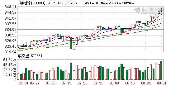滬強(qiáng)深弱走勢(shì)分化 A股大漲下B股的“和而不同”