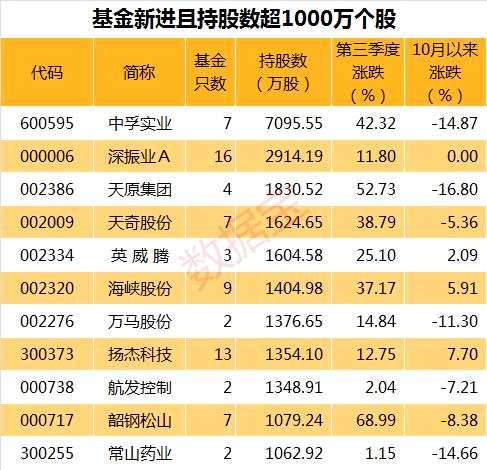 大手筆買入這11股 基金新進股曝光！