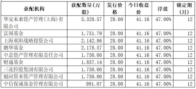 年底加速布局！公募私募保险社保券商都嗨了 重金砸向这10只股票定增