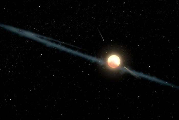 KIC 8462852这颗恒星也被称为「博亚吉安之星」（Boyajian’s Star）或是「塔比之星」（Tabby’s Star），会发生离奇的亮度下降现象。