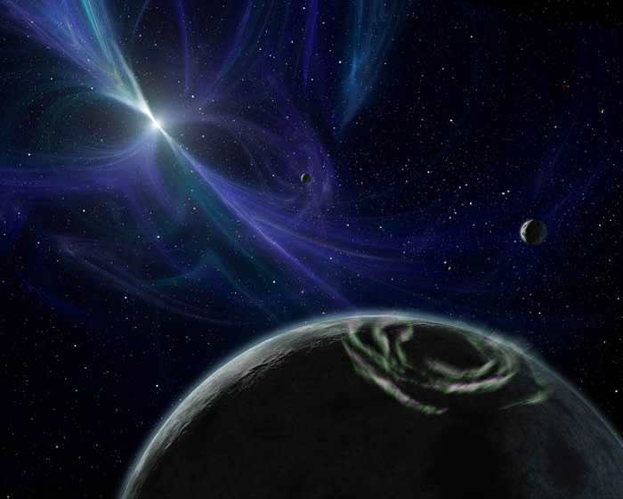 欧洲《天文与天体物理》发表文章称围绕脉冲星旋转的行星上可能存在生命