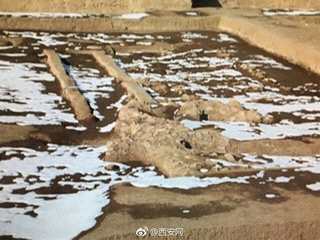 陕西：秦咸阳城遗址考古发现秦代大型国家府库