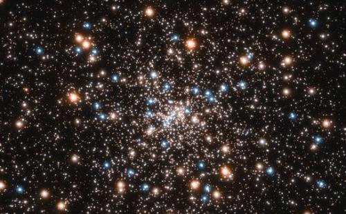 哈勃望远镜拍到的“恒星珠宝盒”，万千星辰璀璨夺目。来源：NASA。