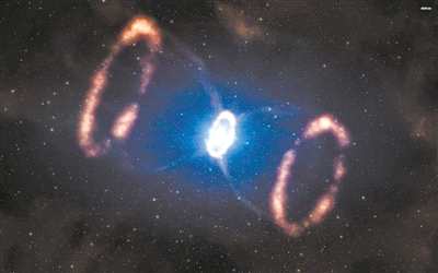 超新星1987A爆发后留下的遗迹