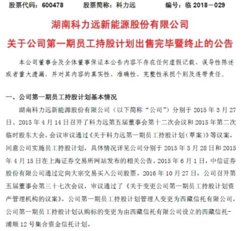 3年虧60%！這家公司連自己人都“坑” 員工持股計劃已公告終止 