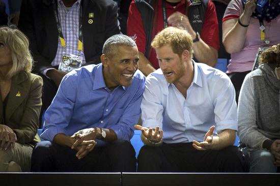 哈里王子与奥巴马夫妇交情不错，但据悉这次婚礼不会邀请各国政要