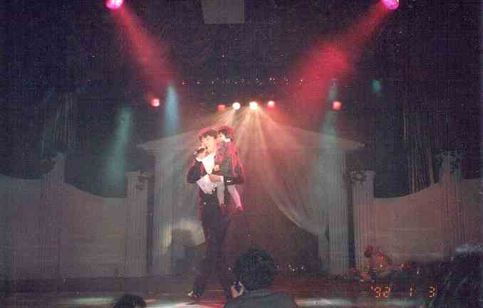 昔日四大天王之一的黎明曾于90年代初在海城演唱