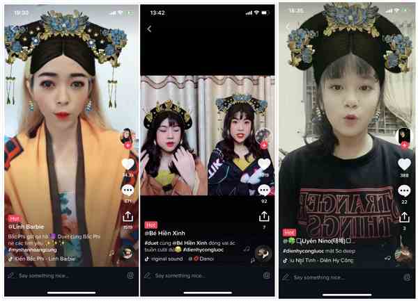 TikTok《延禧攻略》动态贴纸风靡越南 中国传统文化受青睐