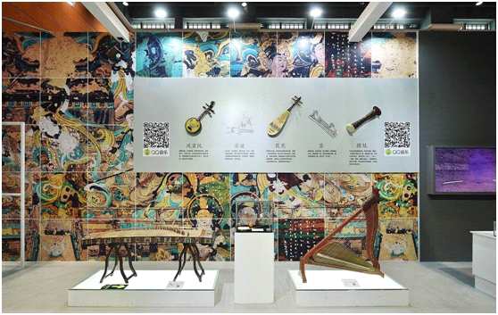 QQ音乐亮相文博会 展出敦煌音乐文化保护与传承首批成果