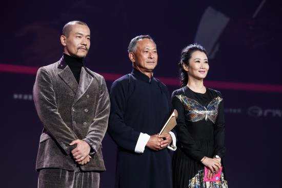 从左至右：廖凡、杜琪峰、赵涛