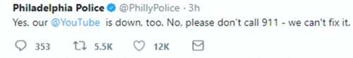 視頻網(wǎng)站Youtube服務(wù)器崩潰 美警方:我們也不會(huì)修