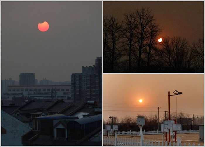 周日的日偏食，是今年全球3次日食奇观的首场。