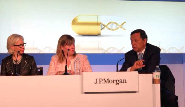 (圖：李小加參與摩根大通醫(yī)療健康峰會(huì)題為“2020年的醫(yī)療健康：全球視野與亞洲視角”圓桌討論)