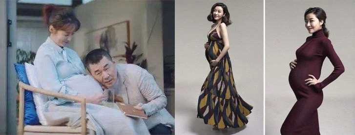 张歆艺临产前晒胎动视频，网友猜测：绝对是男孩！