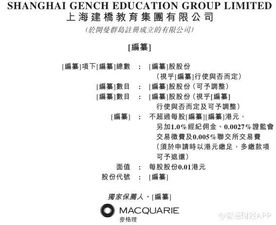 建橋教育透過(guò)合約安排經(jīng)營(yíng)單一大學(xué)上海建橋?qū)W院，主要向?qū)W生提供專(zhuān)注于應(yīng)用技術(shù)的教育。截至2018年9月30日，其學(xué)歷本科課程提供49門(mén)專(zhuān)業(yè)及方向，而其專(zhuān)科課程設(shè)有額外16門(mén)專(zhuān)業(yè)及方向。截至2016年、2017年及2018年8月25日建橋?qū)W院的初次就業(yè)率分別為99.3%、99.8%及99.0%。