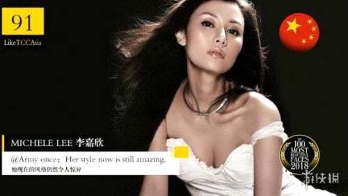 亚太区最美面孔杨超越成中国第一美？饱受争议的她也上榜了