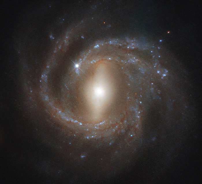 “龙的眼睛”：哈勃太空望远镜拍摄3.93亿光年外飞马座中的NGC 7773星系