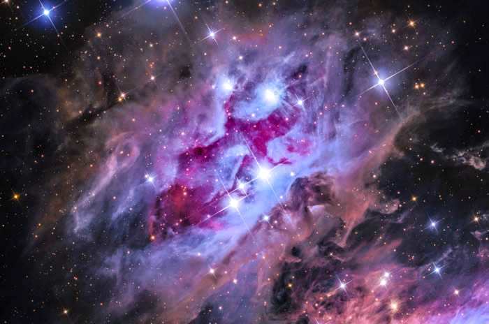 澳大利亚摄影师Steven Mohr 的作品The Running Man Nebula？ 照片: STEVEN MOHR/INSIGHT ASTRO
