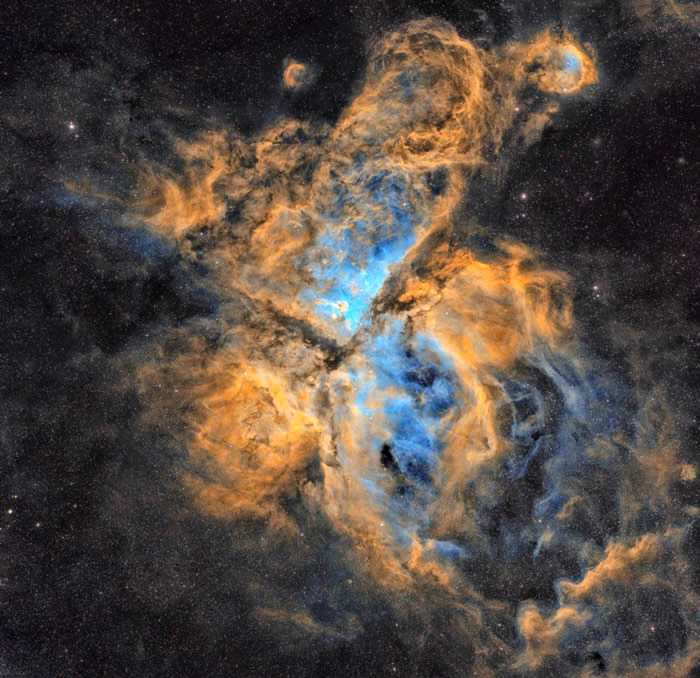 克罗地亚摄影师 Petar Babi的作品The Carina Nebula？ 照片: PETAR BABI/INSIGHT