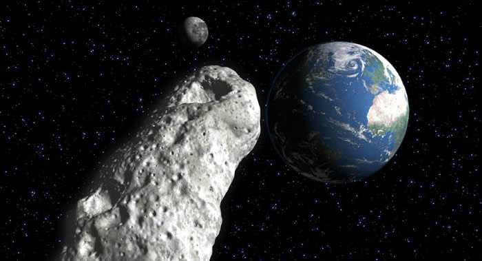 直径1公里小行星162082(1998 HL1)正向地球飞来