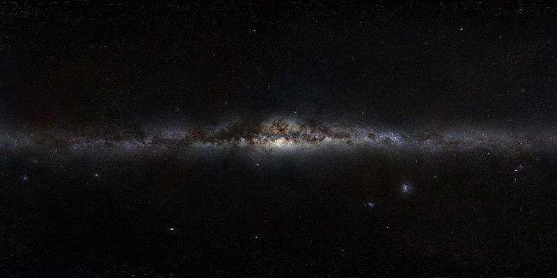 银河系照片是怎么拍摄的？