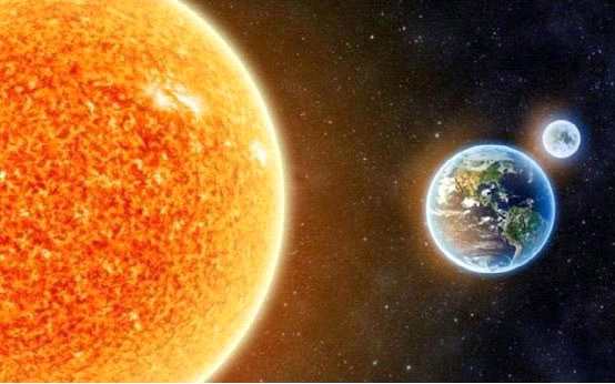 人类已知体积最大的恒星，它能装下45亿个太阳，地球犹如灰尘