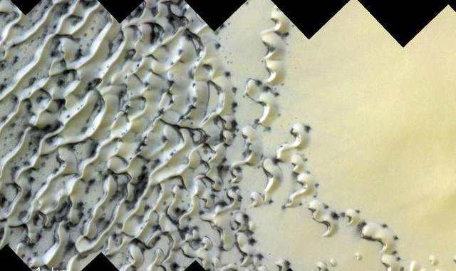 火星勘测到神奇现象，地面出现数千条“蛇影”，这到底是什么？