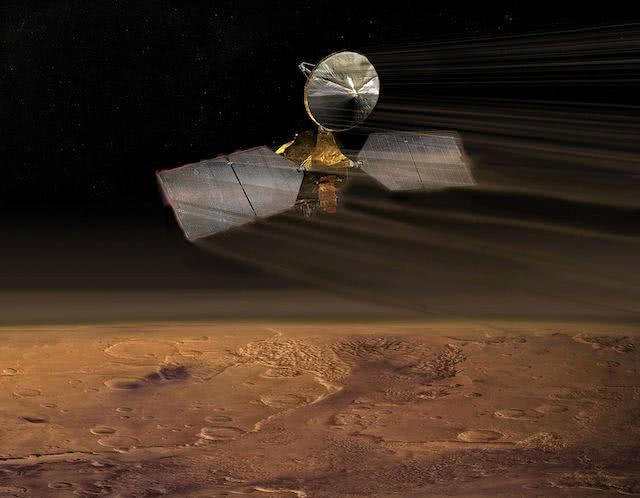 火星地表出现大量河道，其上的河水是什么时候干涸的？