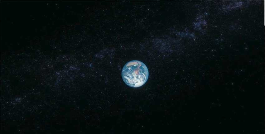 旅行者1号在离开太阳系之前, 回头拍下了最着名的地球图像