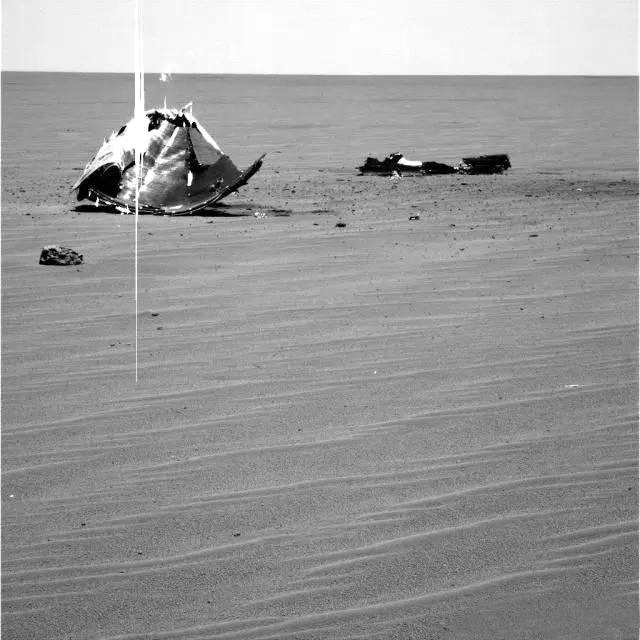 探测器拍下疑似火星文明遗迹，或证明“火星人”