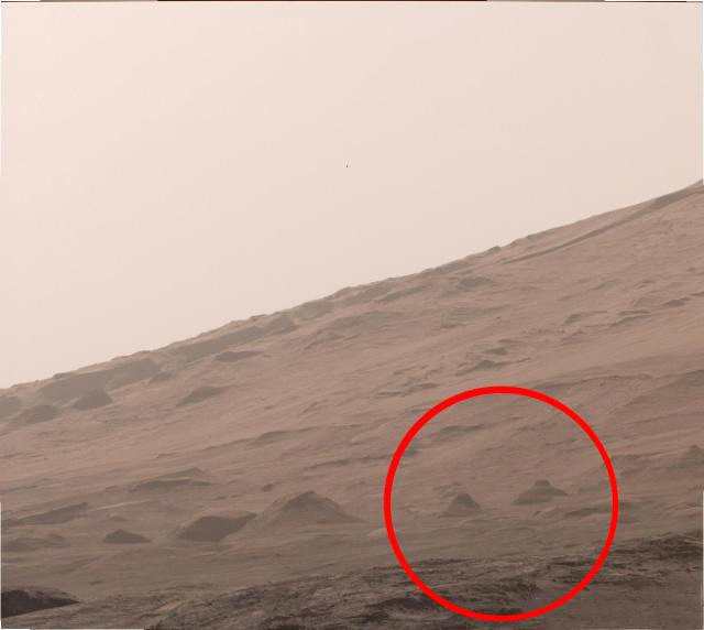探测器拍下疑似火星文明遗迹，或证明“火星人”