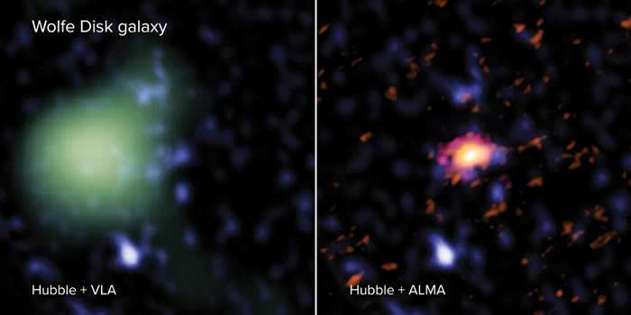 英国马克斯普朗克学会天文研究所科学家发现最古老和最大的星系DLA0817g