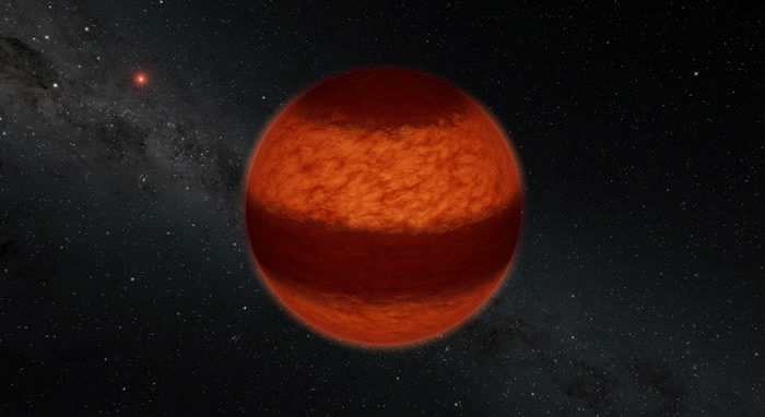天文学家利用偏振光在褐矮星大气层中探测到云带