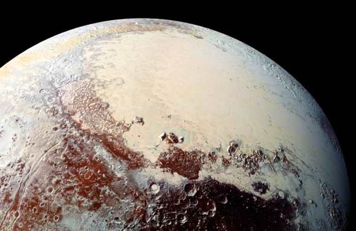 冥王星或从形成之时便一直是高温状态 在发展初期就拥有地下液态海洋