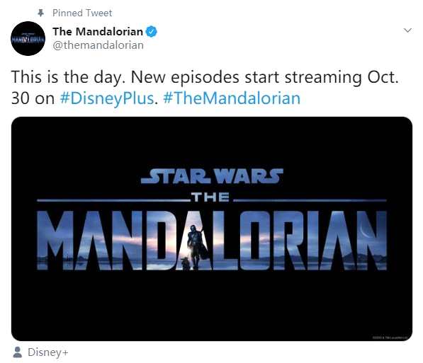 《星球大战：曼达洛人》第二季10月30日开播
