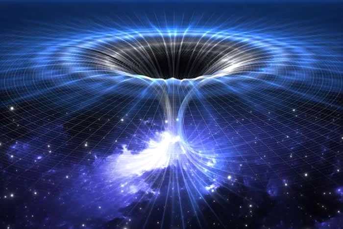 新研究发现伽马射线的不寻常闪光或可揭示看似巨大的黑洞其实是虫洞