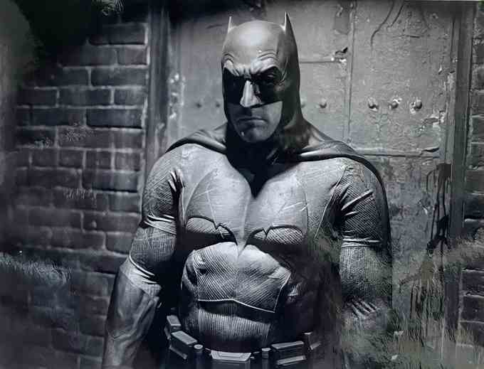 扎导晒《正义联盟》导剪版蝙蝠侠新照