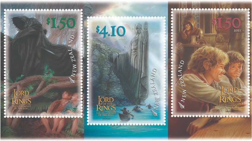 庆祝指环王电影20周年 新西兰邮政推出主题邮票