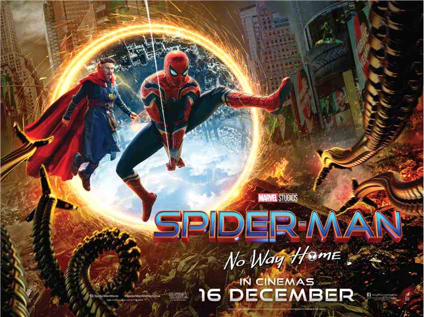 《蜘蛛侠：英雄无归》电影发布三款新海报