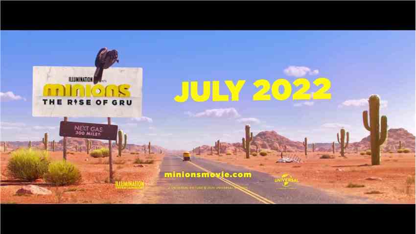 电影《小黄人大眼萌2：格鲁的崛起》最新预告 明年7月1日北美上映