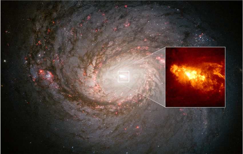 银河系超大质量黑洞附近发现过去黑洞喷发的遗迹