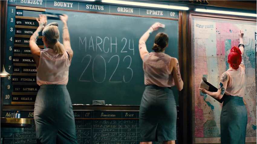 动作新片《疾速追杀4》推迟至2023年3月24日上映