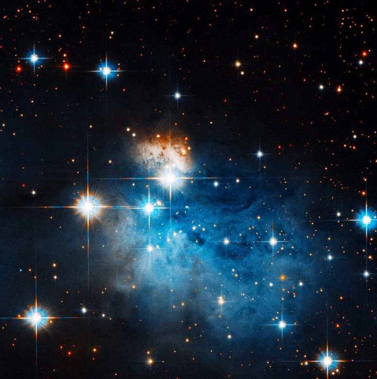 煤袋星云！NASA发布令人惊叹的暗星云Caldwell 99的图像
