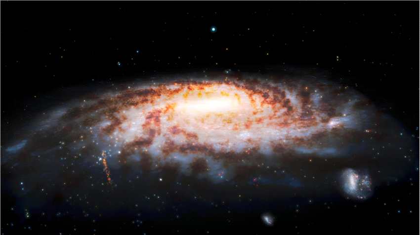 银河系边缘发现古老的星团遗迹——恒星流C-19