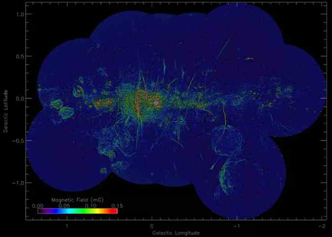 “全景图”揭示近1000条神秘的银河系线段